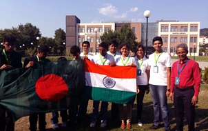 LSBD Students with Indian Students